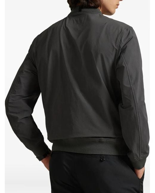 Ralph Lauren Gray Zip-Up Bomber Jacket for men