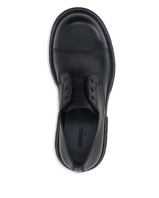 Balenciaga Black Truck Derby Shoes