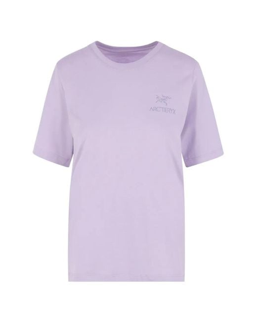 Arc'teryx Purple Kragg Logo-Print T-Shirt
