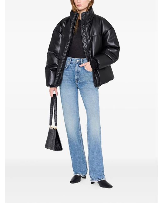 Anine Bing Black Oslo Puffer Jacket