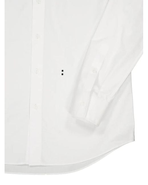 Fendi White Cotton Shirt for men