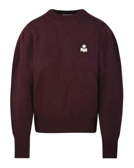 Maglione Kelaya Con Maniche A Palloncino di Isabel Marant in Red