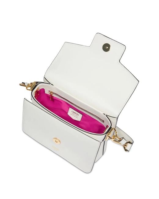 Borsa A Spalla Angele Flap Piccola di Lancel in White