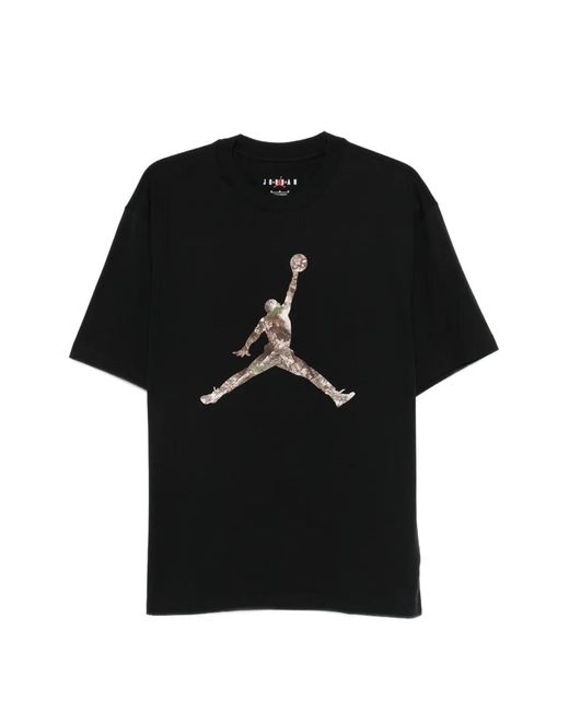 Nike Black Graphic T-Shirt for men