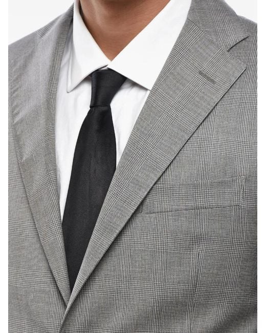 Blazer Con Botones Corneliani de hombre de color Gray