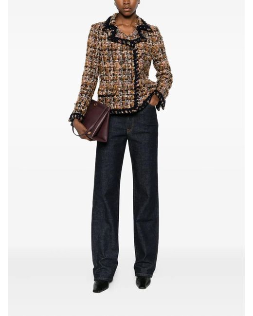 Etro Brown Tweed Jacket