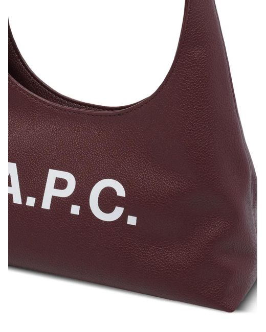 A.P.C. Purple Baby Ninon Shoulder Bag