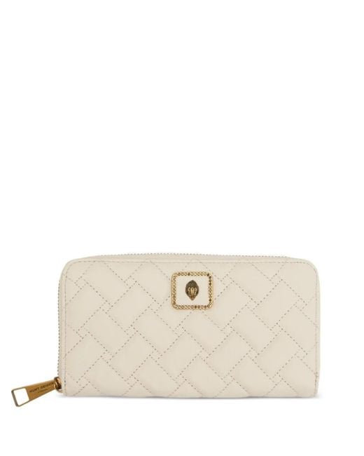Kurt Geiger Natural Pimlico Leather Wallet