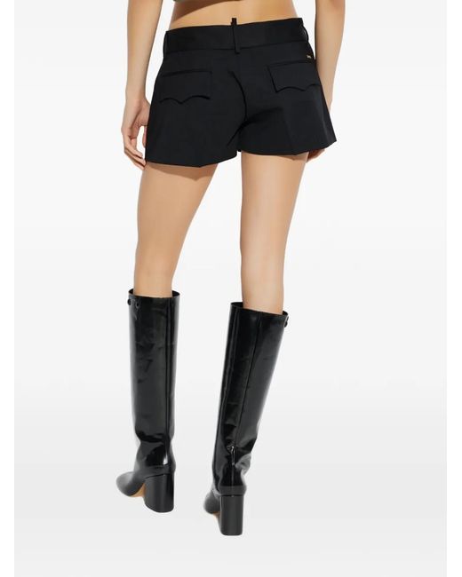 DSquared² Black Pockets Shorts