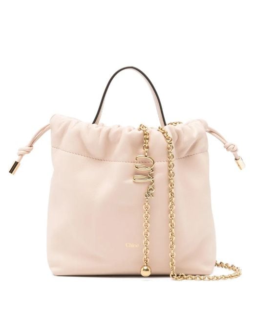 Chloé Natural Mini Icons Tote Bag