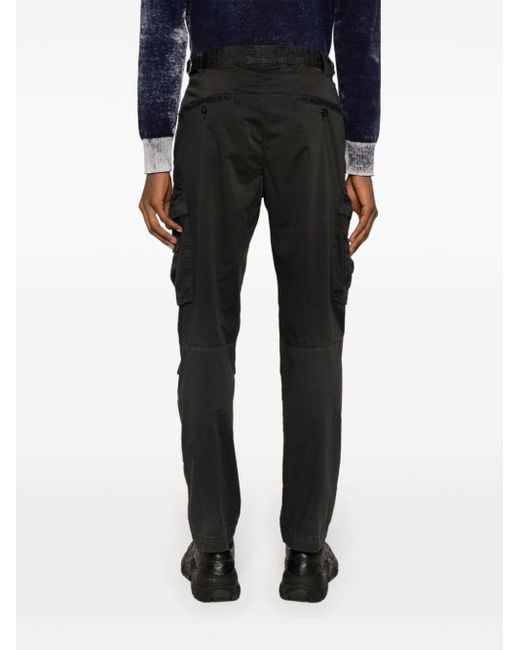 Pantalones P-Argym-New-A anchos DIESEL de hombre de color Black
