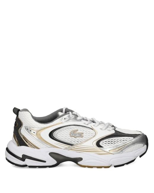 Sneakers Con Inserti di Lacoste in White da Uomo