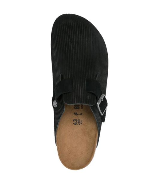 メンズ Birkenstock Boston サンダル Black