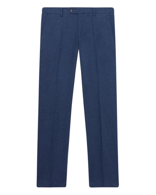 Brooks Brothers Blue Flannel Chino Trousers for men