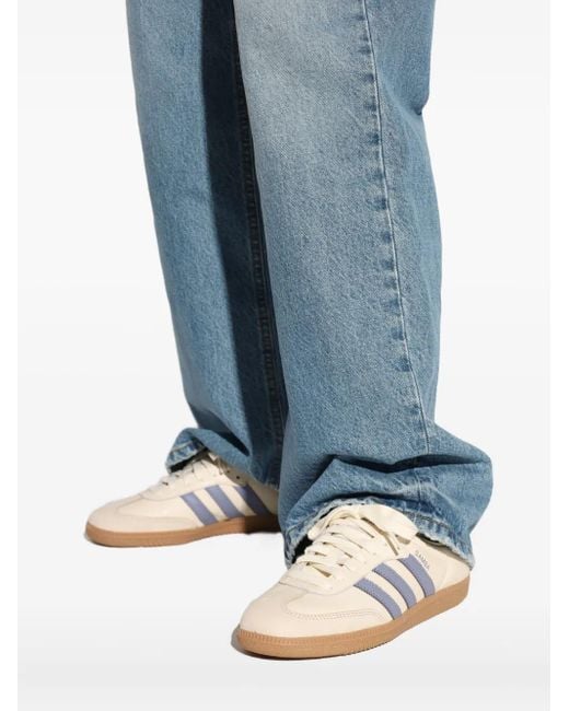 Adidas White Samba Sneakers
