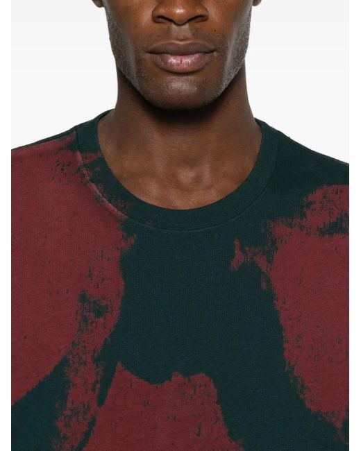Alexander McQueen Black Skull-Print T-Shirt for men