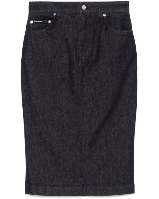 Dolce & Gabbana Blue Skirts