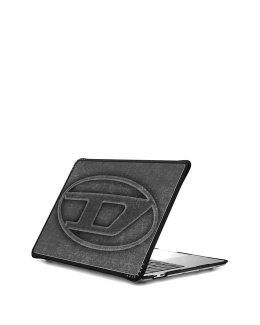 DIESEL Gray 60619 Macbook 13 Moulded Logo Laptop Sleeve