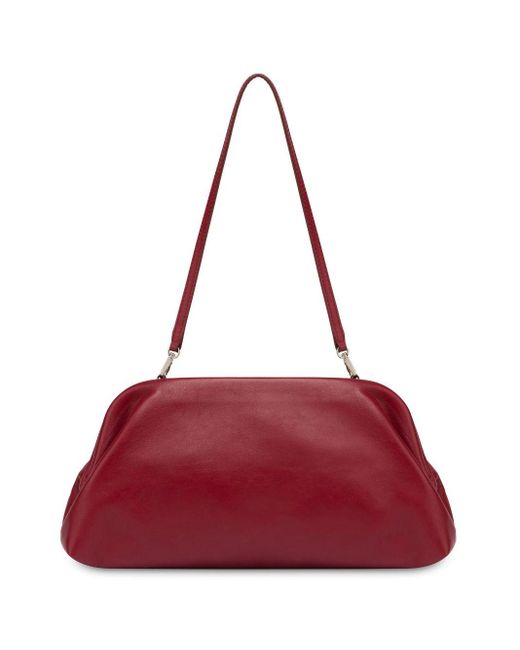 Philosophy Di Lorenzo Serafini Red Lauren Leather Clutch Bag