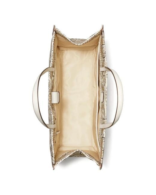 Tory Burch Natural Ella Printed Tote