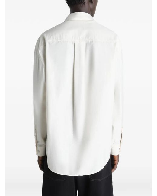 Lemaire White Regular Shirt for men