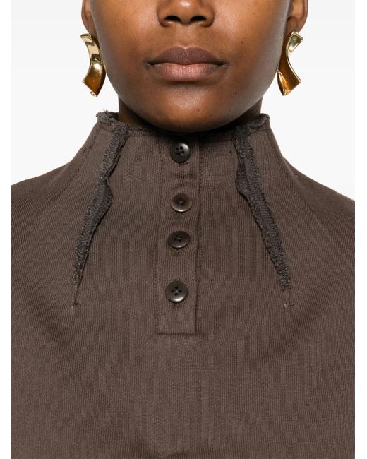 Elena Velez Amish スウェットシャツ Brown