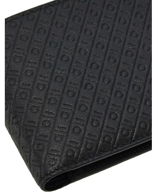 Ferragamo Black Gancini-Motif Wallet for men
