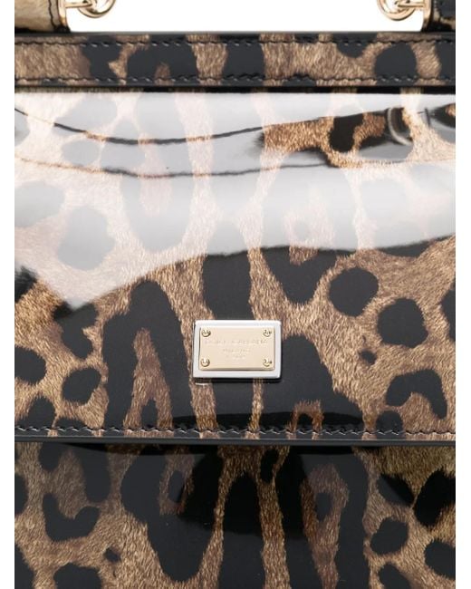 Dolce & Gabbana Natural Medium Sicily Handbag