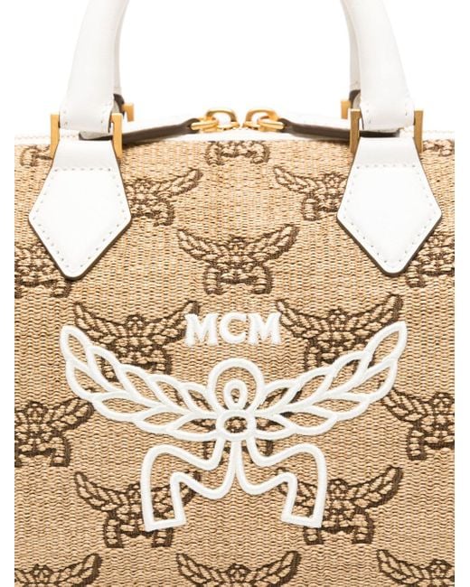 MCM Natural Ella Tote Bag