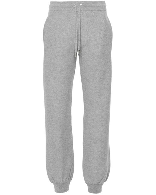 Pantalones De Chándal Con Cordones Versace de color Gray