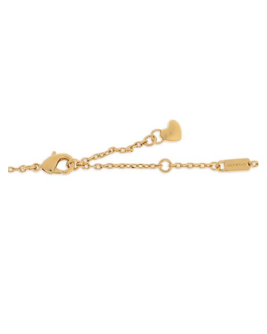 COACH White Heart Detail Necklace