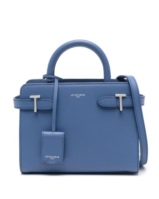Le Tanneur Blue Small Emilie Tote Bag