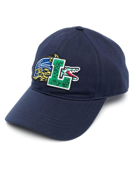 Lacoste Blue Logo-patch Baseball Cap