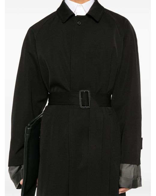 メンズ Maison Margiela Anonymity Of The Lining Trench Coat Black