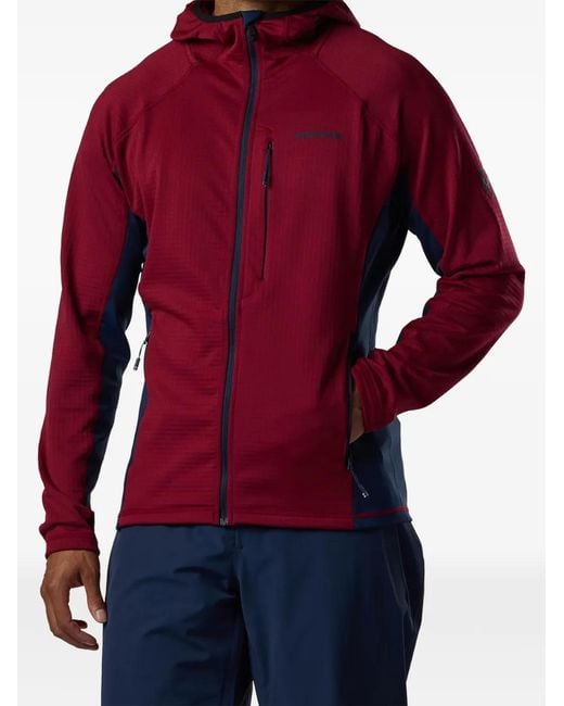Rossignol Red Hoodie Blackside À Fermeture Zippée for men