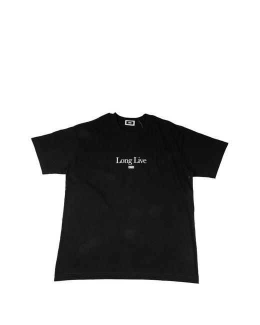 Kith Black "Long Live" T-Shirt for men