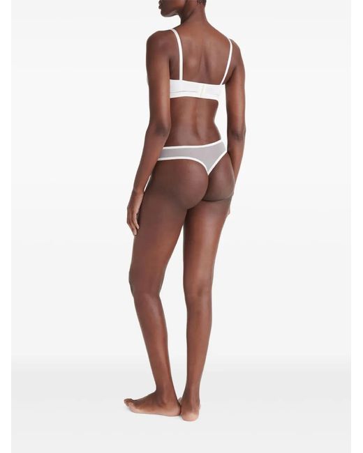 Eres White Splendide Tanga Briefs