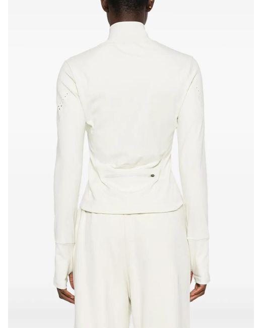 Giacca Con Zip di Adidas By Stella McCartney in White