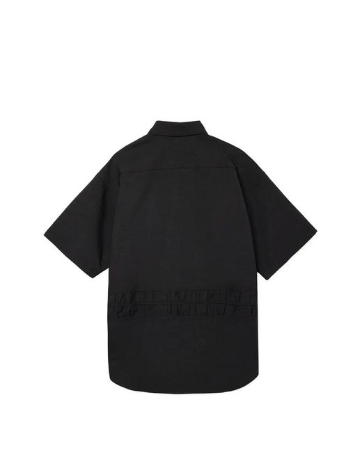 SAGE NATION Black Fossil Short-Sleeve Shirt