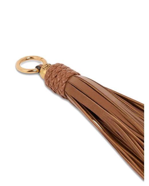 Etro Brown Leather Charm