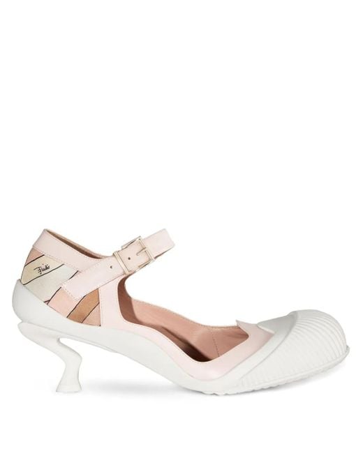 Emilio Pucci Pink 55Mm Granaiolo Pumps