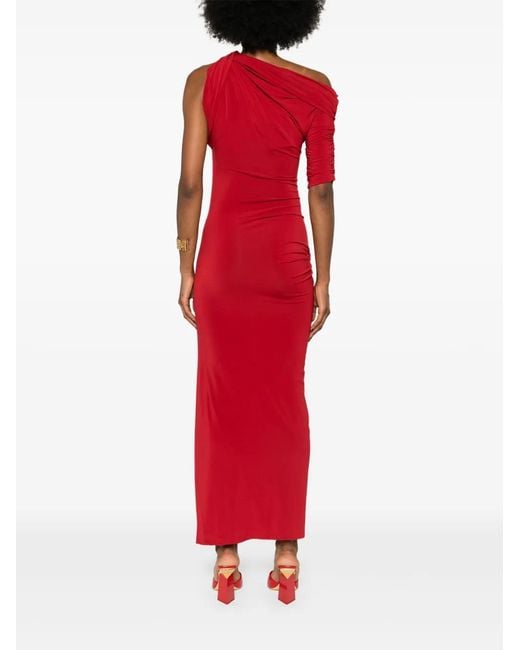 Jacquemus Red The Drapeado Dress