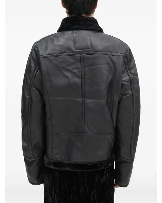 Chaqueta Con Cuello Alto Con Cremallera Alpha Industries de hombre de color Gray