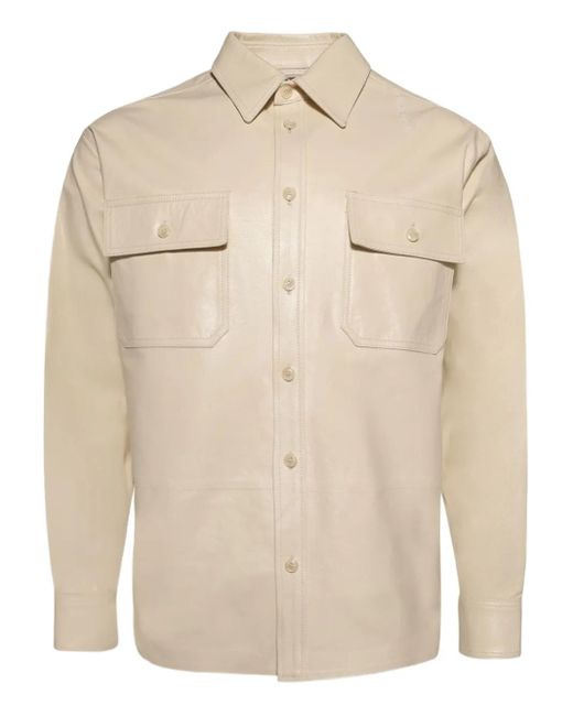 Camisa De Piel Marni de hombre de color Natural
