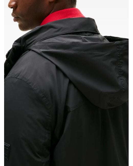 Tommy Hilfiger Black Multi-Pockets Military Jacket for men