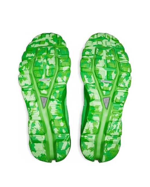 On Shoes Green X Loewe Cloudventure 2 Sneakers