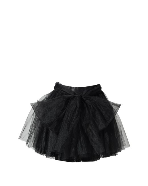 Nφdress Black Minijupe À Détail De Nœud