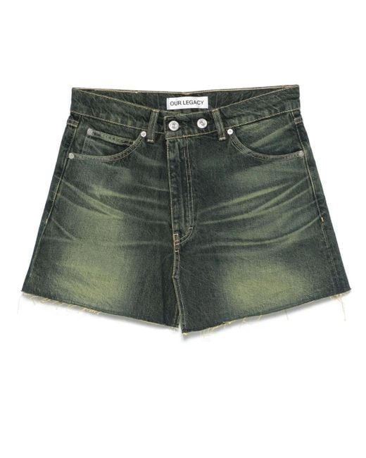 Our Legacy Cover Mini-Rok in het Green