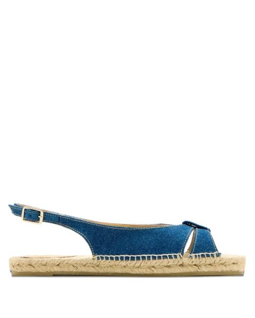 Castaner スリングバック エスパドリーユ Blue