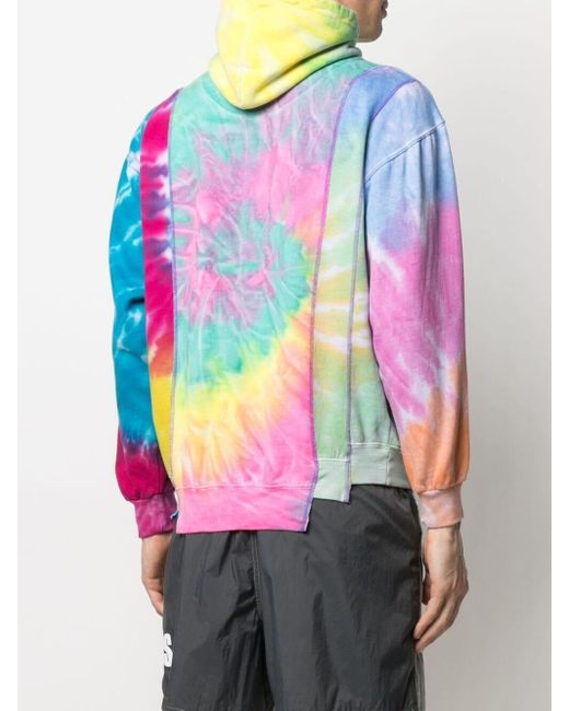メンズ Needles タイダイ パーカー ピンク Lyst